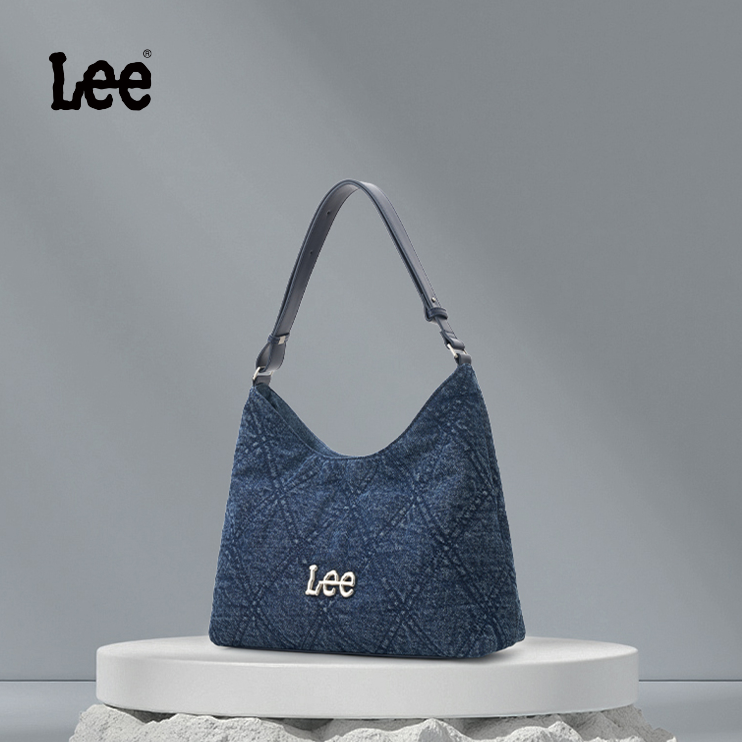 Lee官方流浪包女百搭通勤腋下包