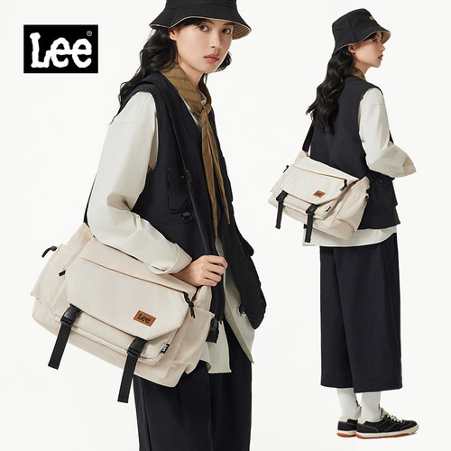 Lee时尚潮流斜挎包男女通勤背包