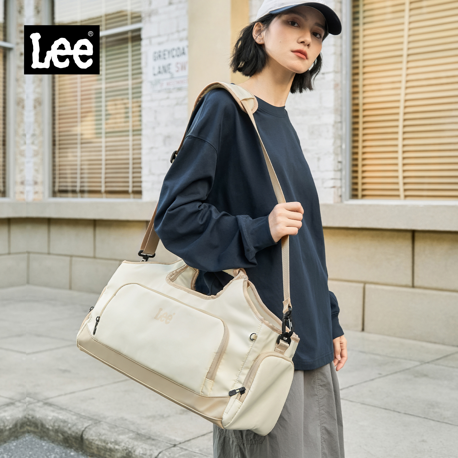 Lee干湿分离健身包女训练包