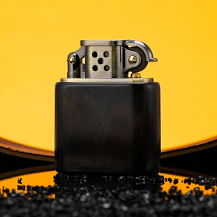 ZORRO/佐罗黑檀老九门黑檀木外壳煤油防风打火机复古男女士礼物