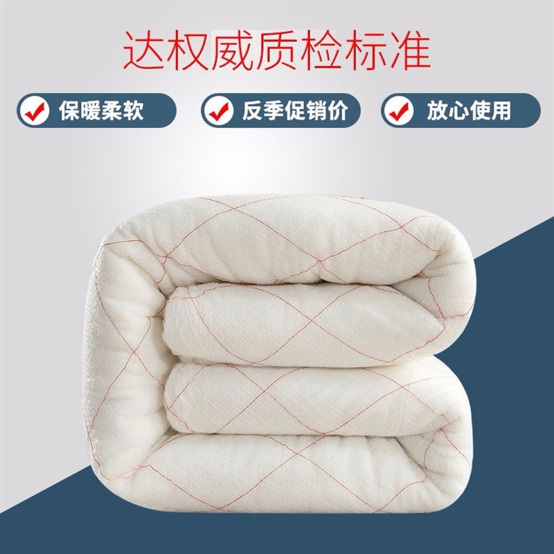 棉絮棉被棉胎垫被学生棉被子床垫褥子被芯单人春秋V冬被被褥加厚