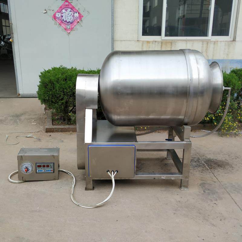 真空鸡胸肉腌制机 牛羊肉真空滚揉入味设备 泡椒凤爪滚揉设备