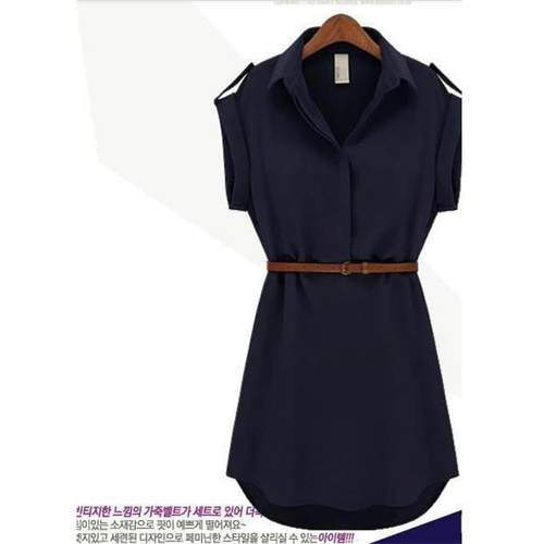 ladies casual blouse summer chiffon dress shirts for women