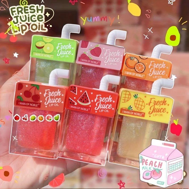 Cute Juice Lip Oil Fruity Lip Tint Clear Lip gloss