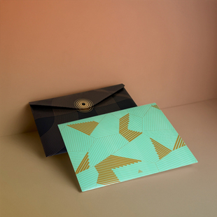 上海图书馆文创装饰艺术按扣文件袋便携大容量学生老师使用