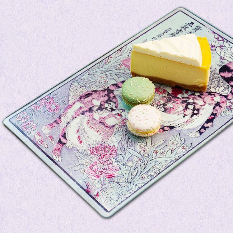 上海图书馆文创料理盘礼品