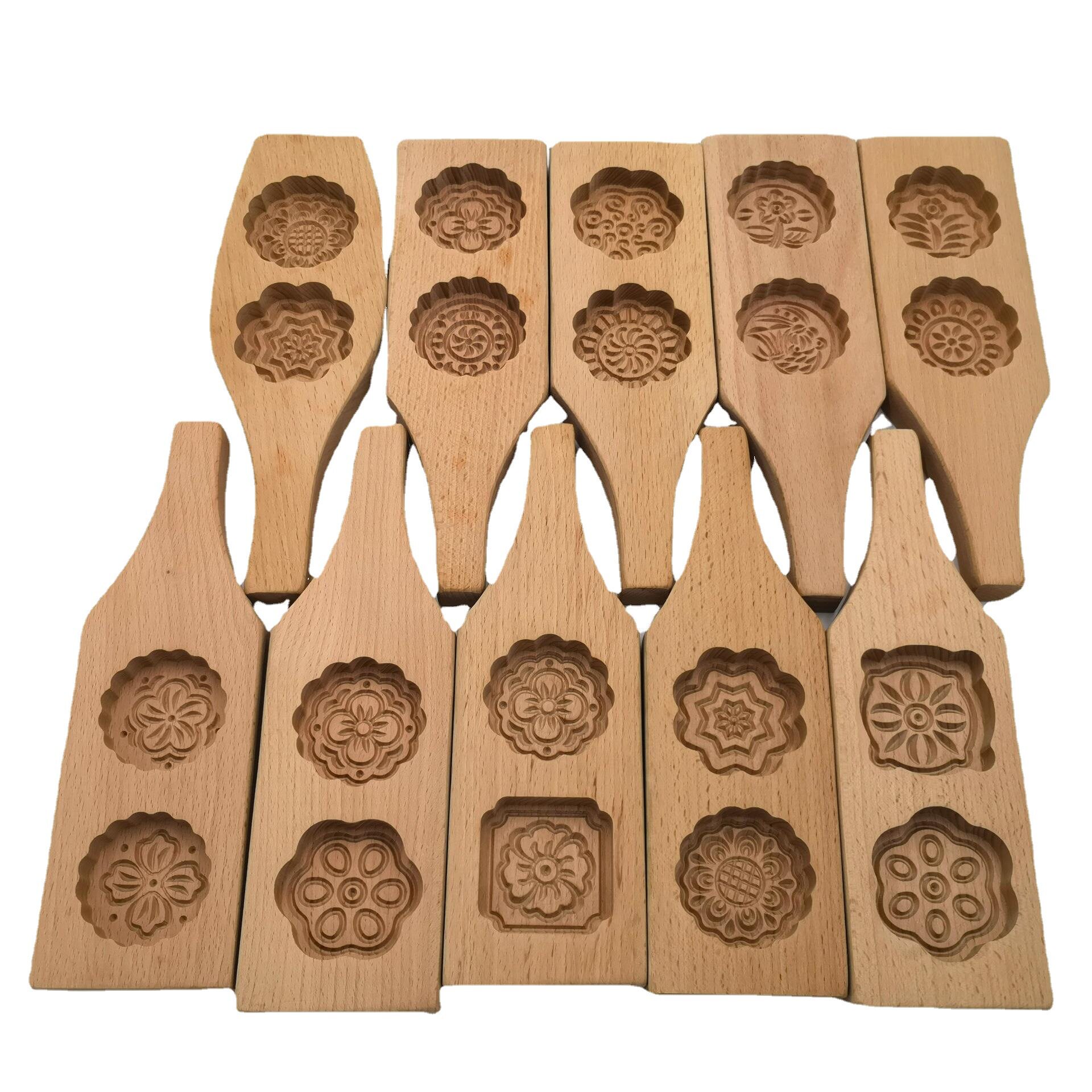 磨具。家做老式手工模型印手压粿粑粑用做式米月饼米饼模具的板
