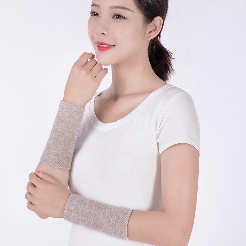 冬季防护加绒护腕护肘加厚保暖护臂套关节护手肘男女运动护胳膊肘