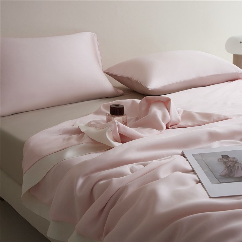 20%桑蚕丝100支LF兰精天丝夏被四件套夏凉被夏季冰丝空调被可水洗