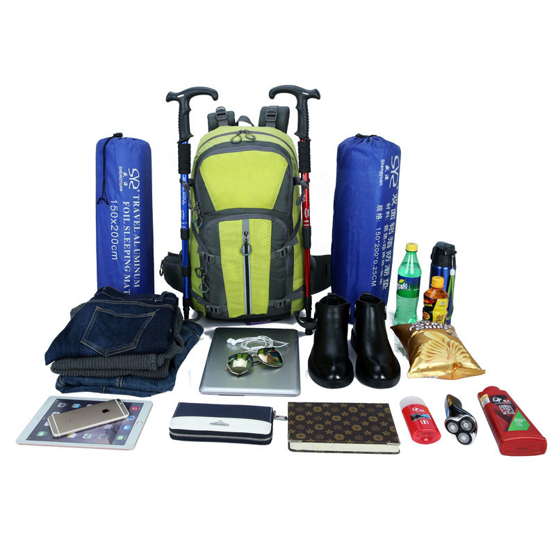 [단독] 야외 스포츠 여행 등산 가방 남여 대용량 하이킹 가방 학생 배낭