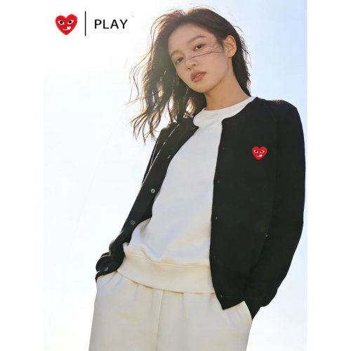 PLAY官方旗舰店针织开衫外套2026春秋新款休闲女装开衫圆领毛衣