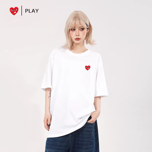 PLAY官方旗舰店正品纯棉短袖T恤男女同款2026夏季新款宽松上衣服