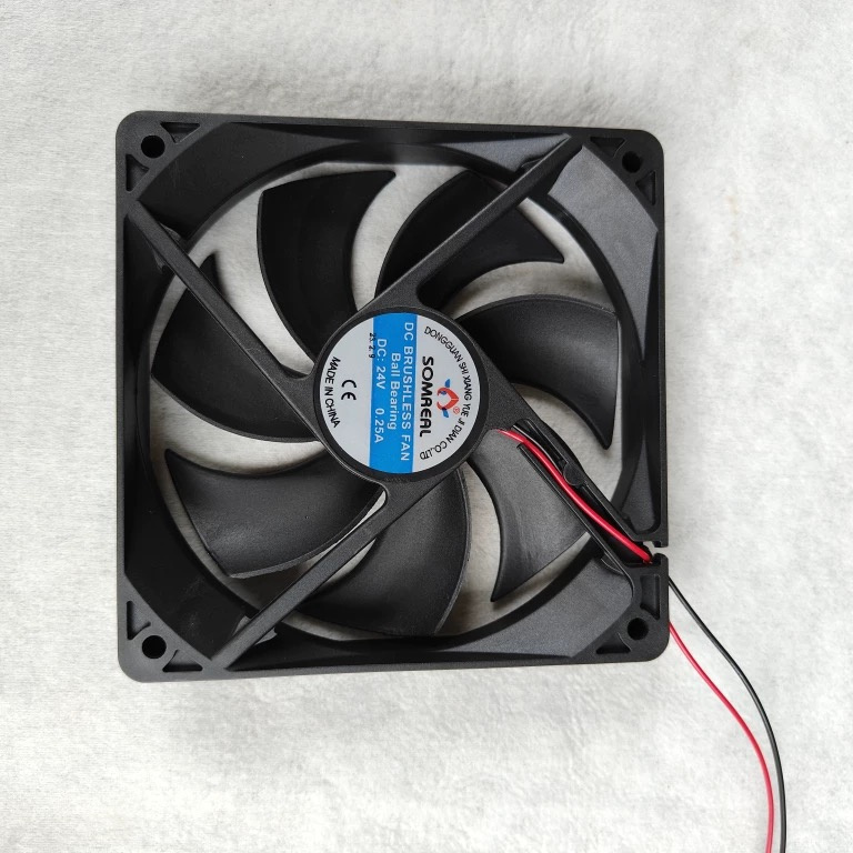 12CM商用电磁炉配件散热风扇24V