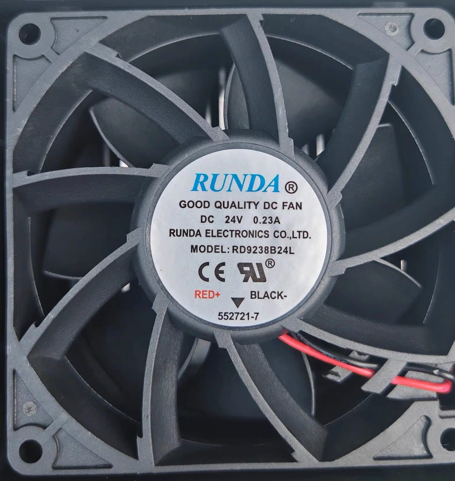 全新润达RUNDA RD9238B24L 0.23A 24V 电焊机 变频器散热风扇
