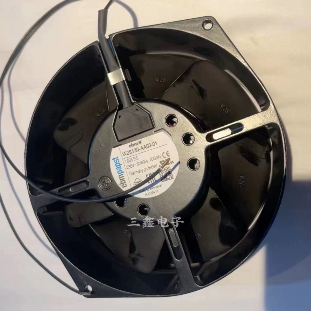 德国EBM45W7855ES机柜散热风扇