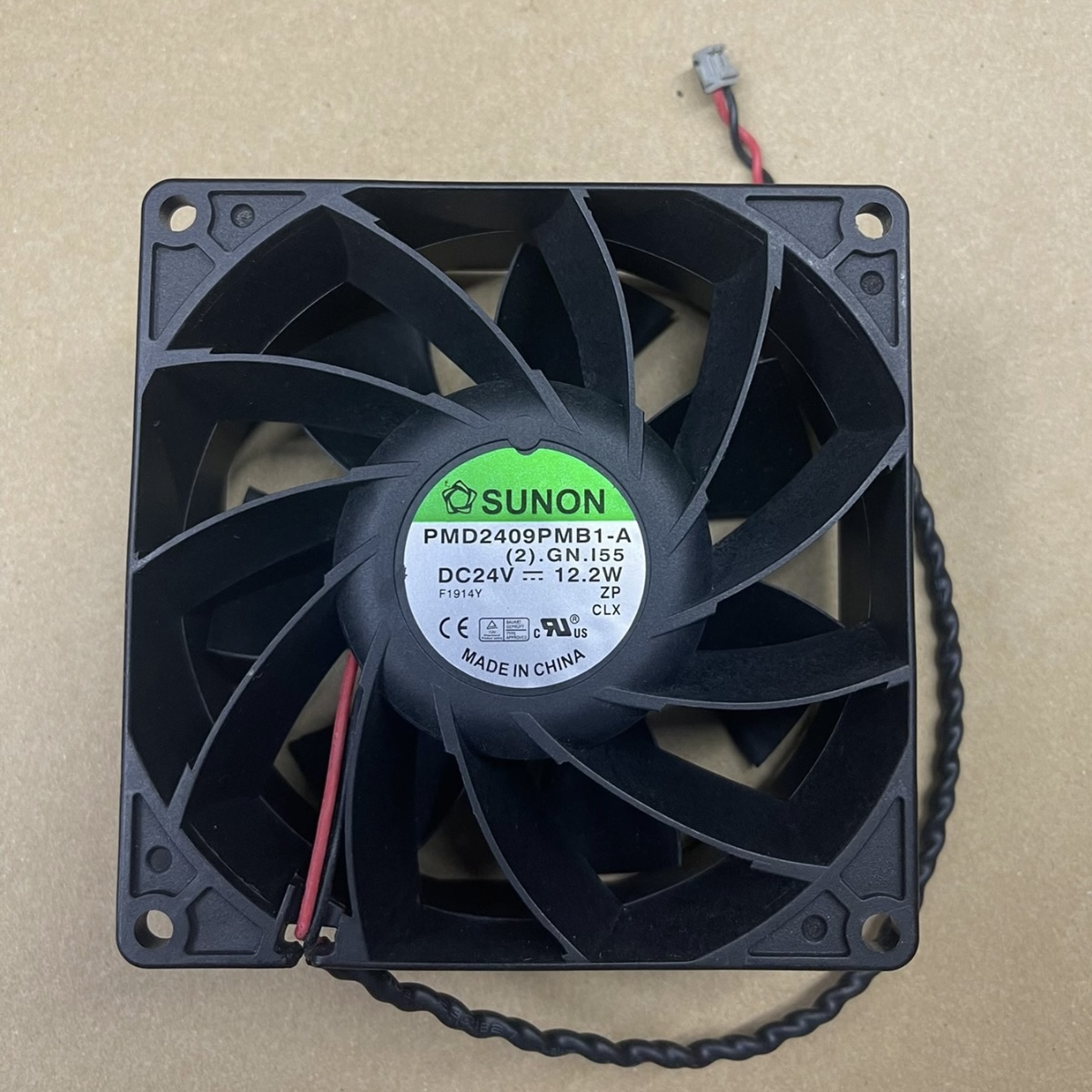 PMD2409PMB1-A SUNON建准 9038 DC24V 12.2W 9CM 变频器散热风扇