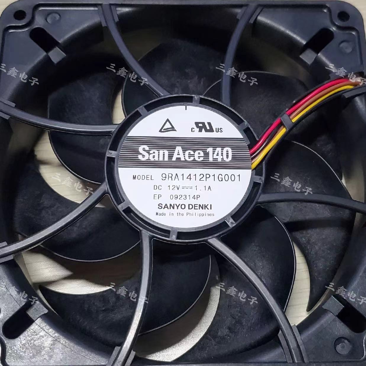 SanAce山洋高风量12V轴流风扇