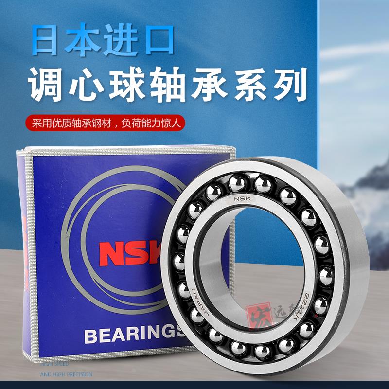 NSK进口调心球2200 2201 2202 2203 2204 2205DDU2RS带密封轴承