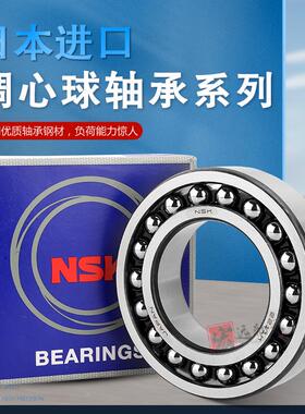 NSK进口调心球2200 2201 2202 2203 2204 2205DDU2RS带密封轴承