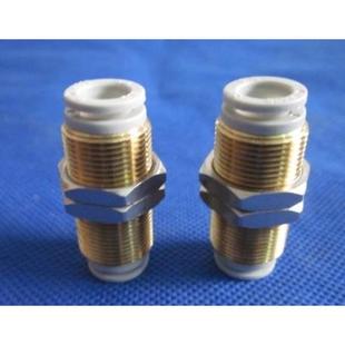 03内螺纹隔板接头 KQ2E12 内丝穿板接头快插气管 正品 全新原装