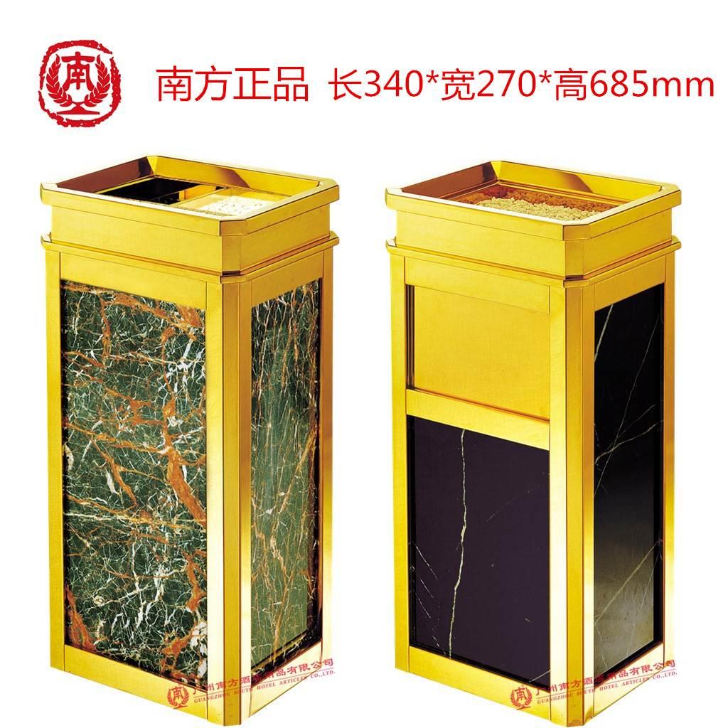 南方GPX-16A扁水晶座地烟灰桶售楼部大理石酒店电梯口立式垃圾桶