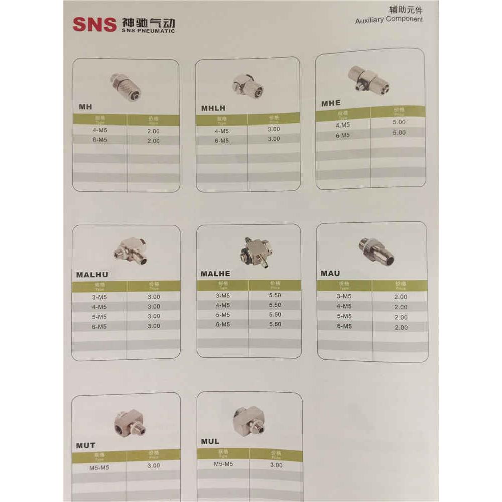 MALHU3 4 5 6-M5 MALHE3 4 5 6-M5 MAU 3 4 5 6-M5 MUT MUL M5-M5