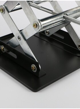 热销不锈钢升降台100x100mm150*150mm200*200MM小型手动平台实验