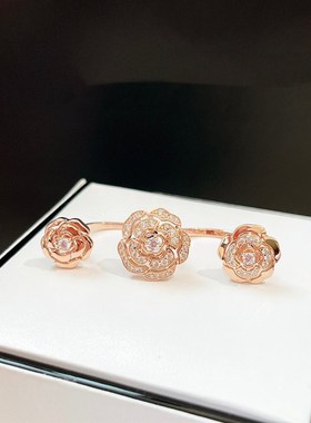 热销2021 Hot Sale Famous Brand Rose Gold Color Camellia Pure