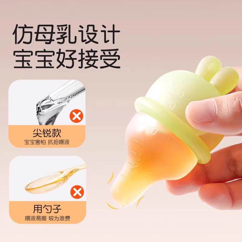 热销喂药神器婴儿防呛喂药器宝宝喝水吃药奶嘴滴管矽胶新生儿童喂