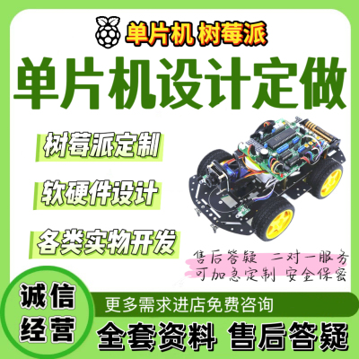 树莓派设计基于stm32单片机设计定做51单片机程序设计plc实物定制