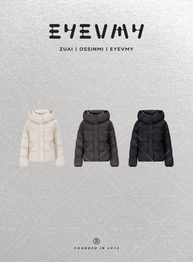 【软欧包】90白鸭绒短款连帽羽绒服外套WT54OWK022