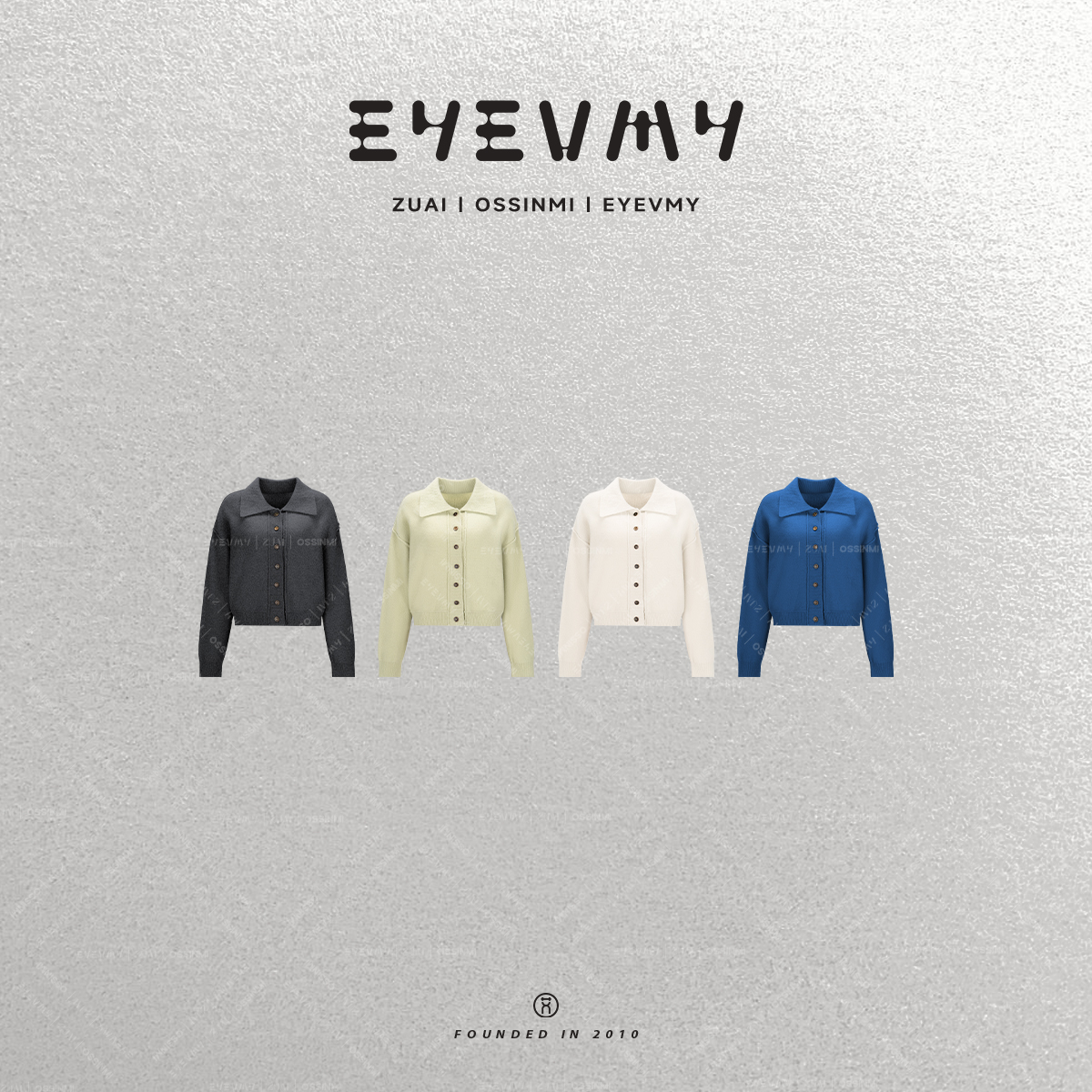 【全毛翻领开衫】经典时髦老钱风高智气质宽松品质毛衣WT54IYQ291