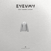 EYE卫衣 学院风双层超柔绒底撞色领OVERSIZE针织上衣WT54GLH0