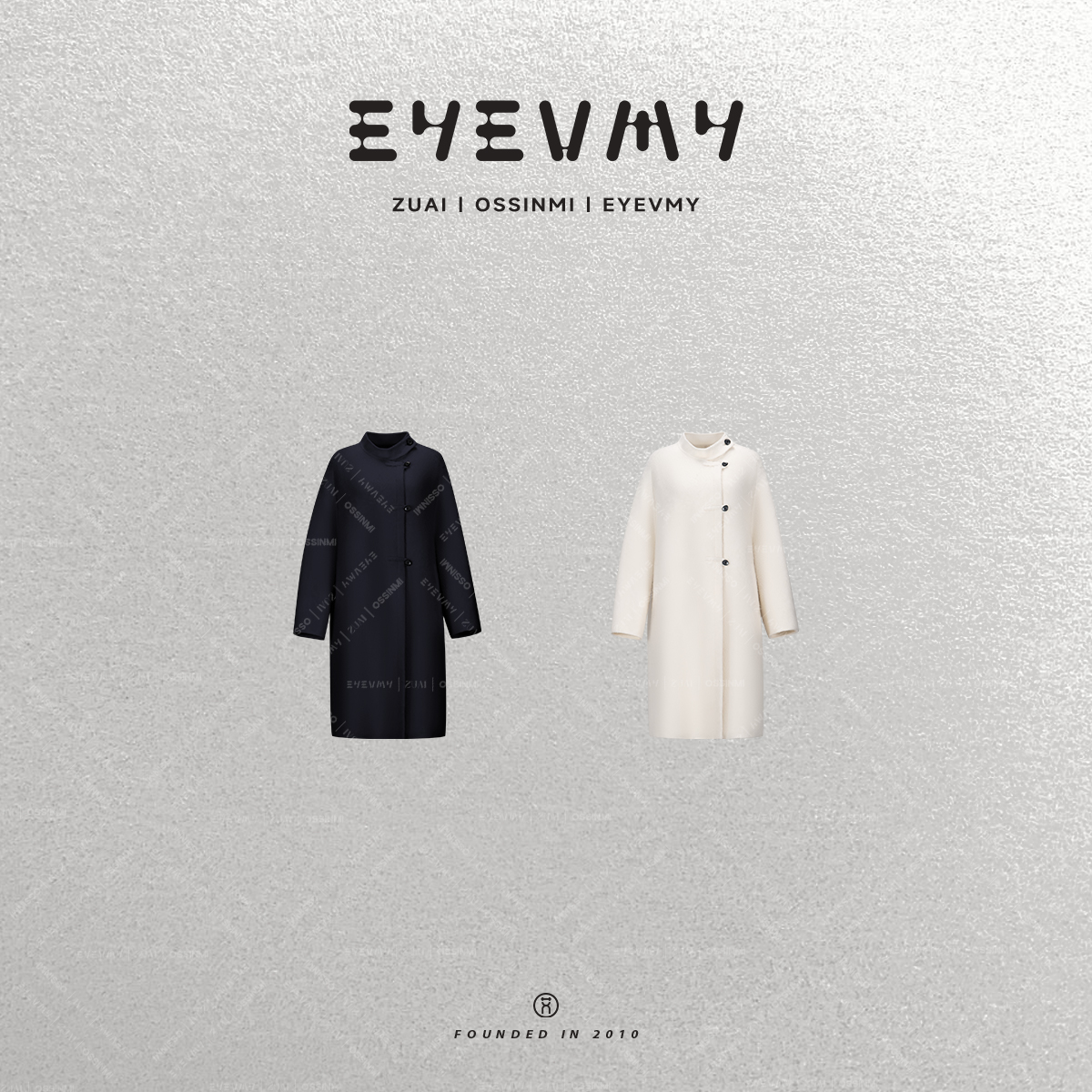 【质感牌大衣】苏力羊驼毛复古廓形中长毛呢外套WT54LLH009