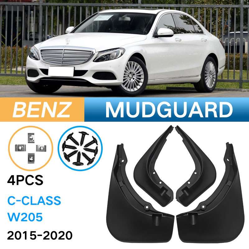 适用于奔驰C级外贸挡泥板C-Class Sport W204 2020 2015 11 08 07