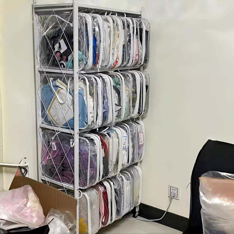 cos服收纳神器收纳箱透明衣柜装角色扮演衣服套装汉服衣物收纳袋