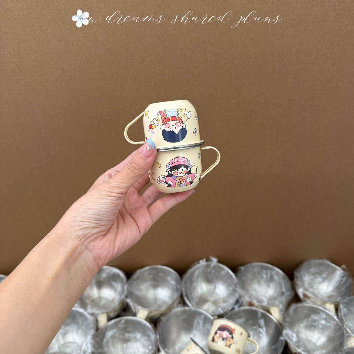 家用儿童水杯学饮杯306不锈钢牛奶杯宝宝幼儿园水杯迷你敞口杯,婴童用品,儿童水杯,淘宝优惠券,粉丝福利购,淘宝优惠卷