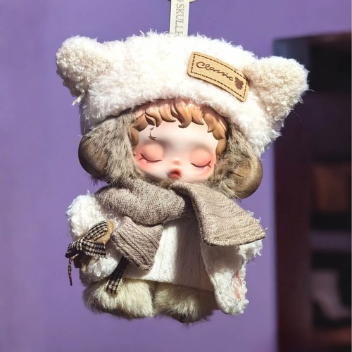 sp光织园沐木娃衣SKULLPANDA冬日乐章衣服二代盲盒公仔搪胶服装