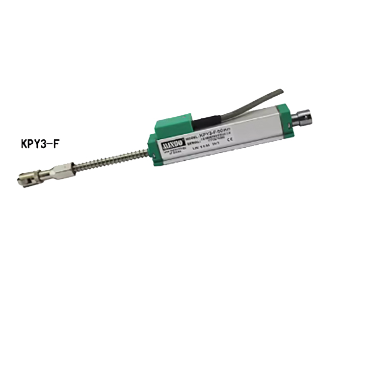 弹簧复位传感器KPY3-F-10/25/75/100mm位移尺MINUO电位器