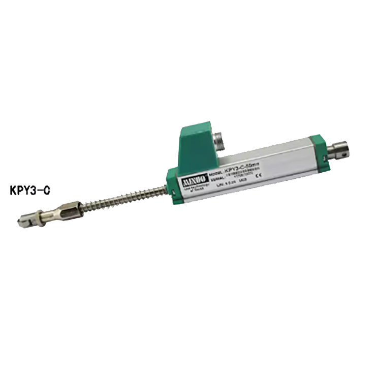 弹簧复位传感器KPY3-C-10/25/75/100mm位移尺MINUO电位器