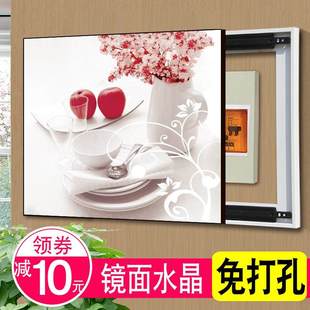 火表箱家用电箱壁挂电表s箱子装 风电闸美 饰遮挡画免打孔中式 中版