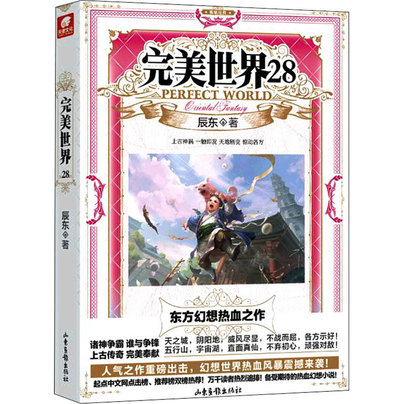 正版现货完美世界28辰东著山东画报出版社