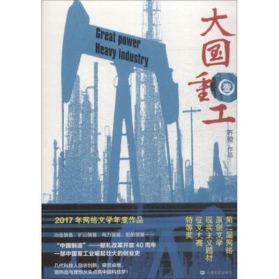 正版大国重工壹硬核工业大作荣获第五届中国政府出版奖首届天马文学奖获奖作品中国重工业的澎湃创业史齐橙