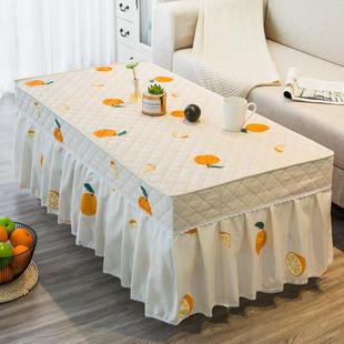 茶几桌布北欧长方形客厅全包蕾丝茶几罩套垫家用餐桌布艺电视柜罩