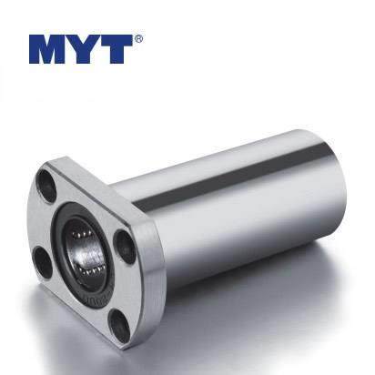 MYT美亚特电镀镀镍椭圆法兰直线轴承LMH6LA 8LA 10LA 12LA 13LAUU