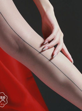 后线黑丝【情丝】超薄1D性感后竖线连裤袜丝滑美腿丝袜