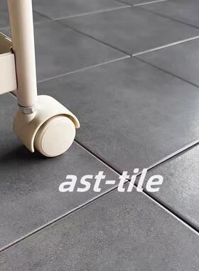 Asttile雾霾灰简约现代厨房卫生间仿古地砖吧台背景墙瓷砖200