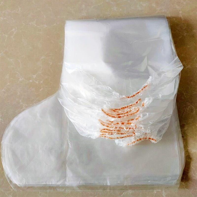 热销一次性泡脚袋脚型泡脚袋泡脚专用袋足浴袋套脚袋塑料足浴袋修