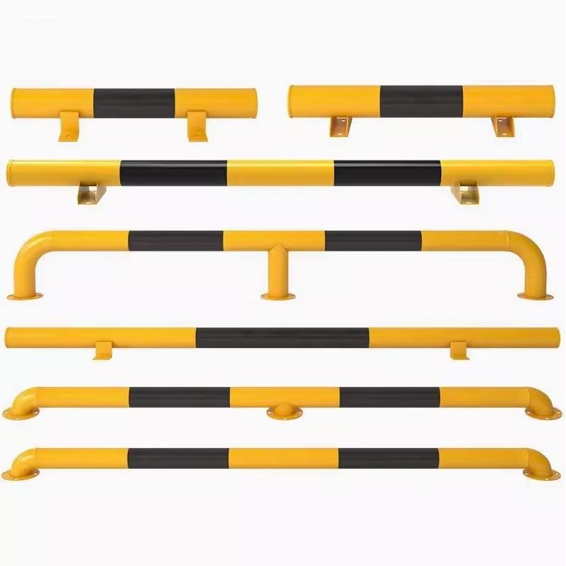 钢管U型护栏防撞杆马路隔离护栏阻车挡车器停车桩车位锁停车桩
