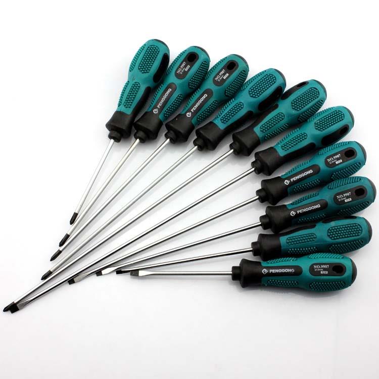 十字螺丝刀　带磁　3mm一字螺丝刀　PH0十字　改锥　梅花起子